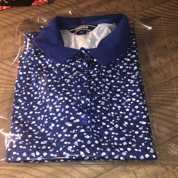 Land’s End Collared Button up All Cotton Shirt. Soft! - Picture 14 of 16